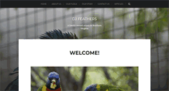Desktop Screenshot of djfeathers.com